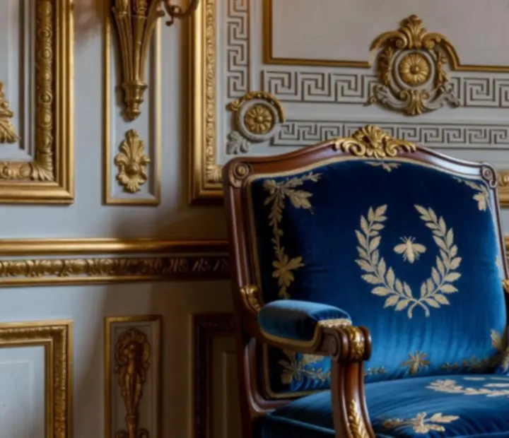 Décor de style Empire avec architecture classique pour un événement d’entreprise
