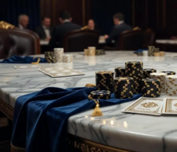 Expérience VIP de poker social dans un cadre impérial prestigieux
